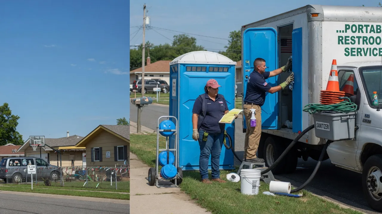Portable Toilet Rental in Theriot, LA near me